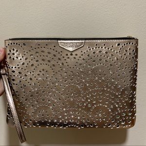 Victoria’s Secret Rose Gold Wristlet Bag